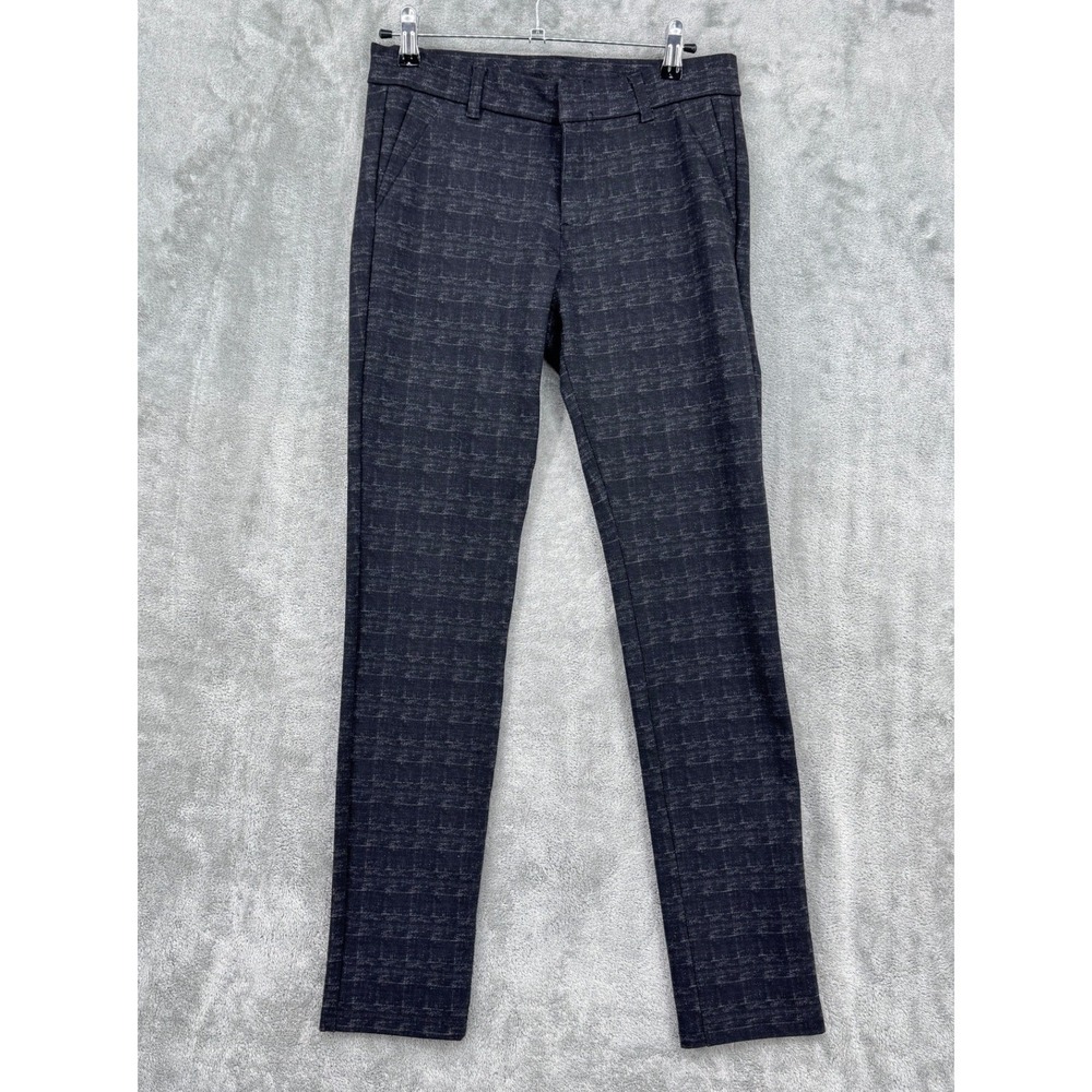 Kut From The Kloth Pants Womens 4 Skinny Plaid Ponte Knit Stretch Career Preppy